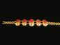 Egyptian Brass Red Enamel Scarabs Bracelet With Hieroglyphics Scarab Jewelry Scarab beetle Bracelet Khepri Bracelet