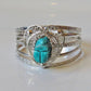 Amazing Egyptian Silver Plated Turquoise Scarab Heart bracelet .US express shipping
