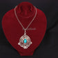 Egyptian Raised Filigree Necklace With Scarab SALE .US express shipping