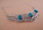 Unique Egyptian Hand Made Filigree Silver Plated Scarabs necklace .US express shipping