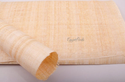 X Large Blank (39 x 26 in)  Papyrus Paper Egyptian Handmade- Blank Egyptian Papyrus Crafted in Egypt. Drawing Paper- Ancient Egypt