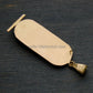 Egyptian 18k Solid Gold  Personalized Customized Solid 18K Gold Cartouche WORLD WIDE Express Shipping Up to (4 Characters)