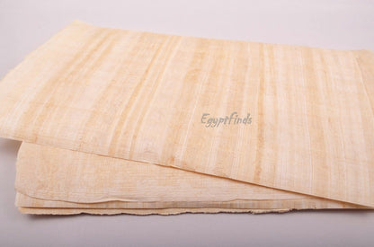 X Large Blank (39 x 26 in)  Papyrus Paper Egyptian Handmade- Blank Egyptian Papyrus Crafted in Egypt. Drawing Paper- Ancient Egypt