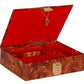 Large Unisex Egyptian leather Colored Egypt Nile Map trinket box jewelry box Jewelry Box
