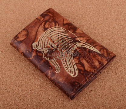 Egyptian Genuine Leather Classic Egyptian King Tut Key Wallet Purse Key ring