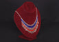 Egyptian Belly Dance lovely tribal silver plated red and blue necklace