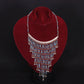 Egyptian Belly Dance lovely tribal Half Moon turquoise necklace