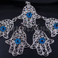 lot of 5 Egyptian Tribal Spiritual Evil Eye And Hamsa Charm