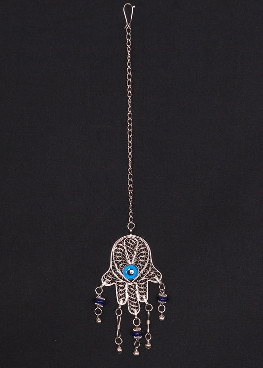 Filigree Hand Of Fatima Hamsa Evil Eye Khamsa Islamic Door /Wall /Car Hanging