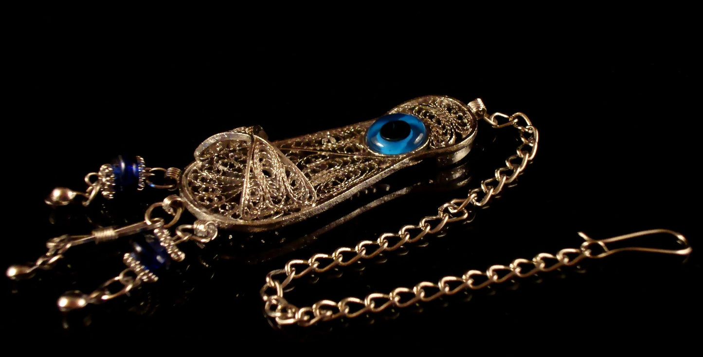 Amazing Filigree Evil Eye Eastern Islamic Door /Wall /Car Hanging decoration