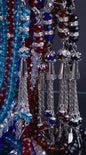 Lot Of 6 Islamic Salah Crystal Prayer Beads 99 Misbaha Tasbih Sibha Masbaha