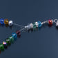 Islamic Salah MultiColored Crystal Prayer Beads 33 Misbaha Tasbih Sibha Masbaha