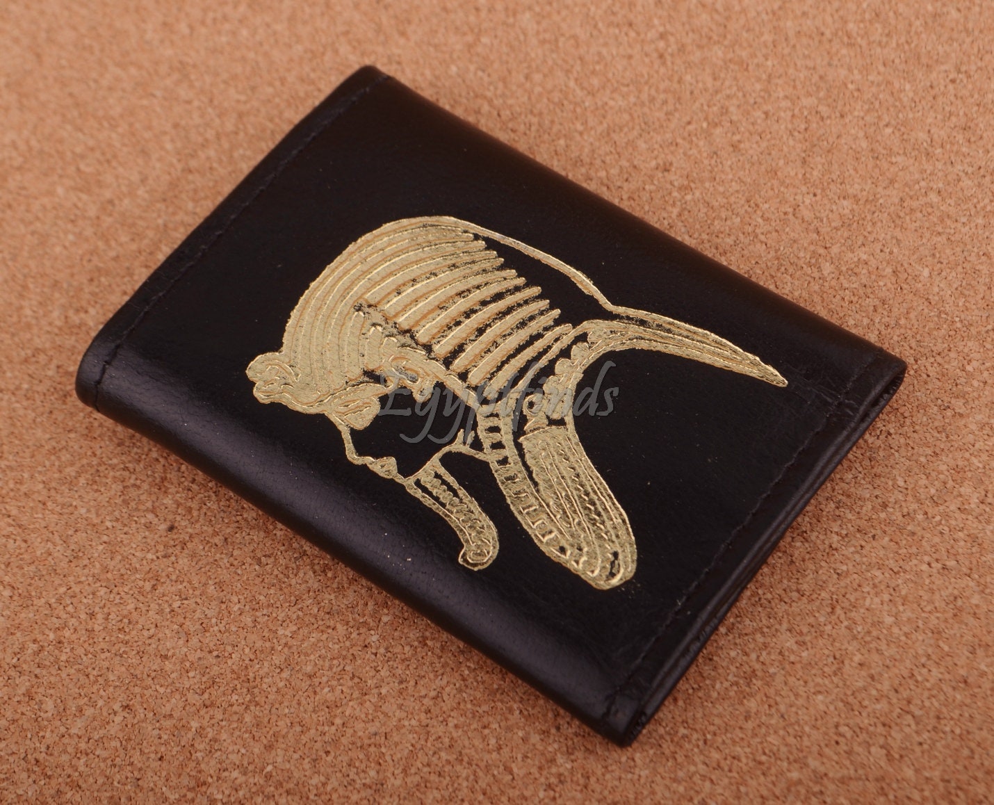Egyptian Genuine Leather Classic Egyptian King Tut Key Wallet Purse Key ring