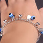 Egyptian Tribal Spiritual Evil Eye Jiggle Charm Bracelet