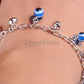 Egyptian Tribal Spiritual Evil Eye Jiggle Charm Bracelet