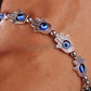 Egyptian Tribal Spiritual Evil Eye And Hamsa Charm Bracelet