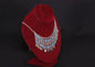Egyptian Belly Dance lovely tribal silver plated turquoise necklace