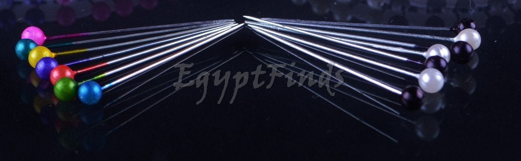 Wholesale 5 sets 200 Pcs Islamic Hijab Small Pins Head Scarf Shayla Many Colors