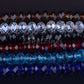 Lot Of 6 Islamic Salah Crystal Prayer Beads 99 Misbaha Tasbih Sibha Masbaha