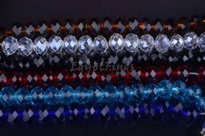 Lot Of 6 Islamic Salah Crystal Prayer Beads 99 Misbaha Tasbih Sibha Masbaha