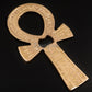 Egypt Brass Ankh Life Key Key Of Life Cross Wall Hanging 7"