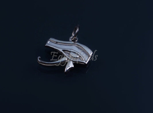 Egyptian Sterling Silver Eye Of Horus Pendant Charm