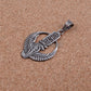Large Egyptian Sterling Silver Winged Cobra With King Tutankhamun Cartouche