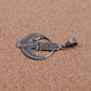 Large Egyptian Sterling Silver Winged Cobra With King Tutankhamun Cartouche