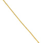 18K Solid Yellow Gold Chain - Necklace  Jewelry Supplies