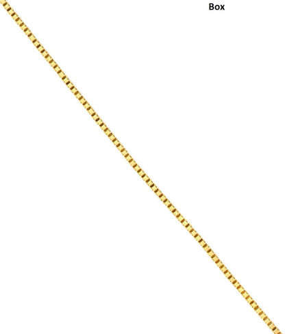 18K Solid Yellow Gold Chain - Necklace  Jewelry Supplies