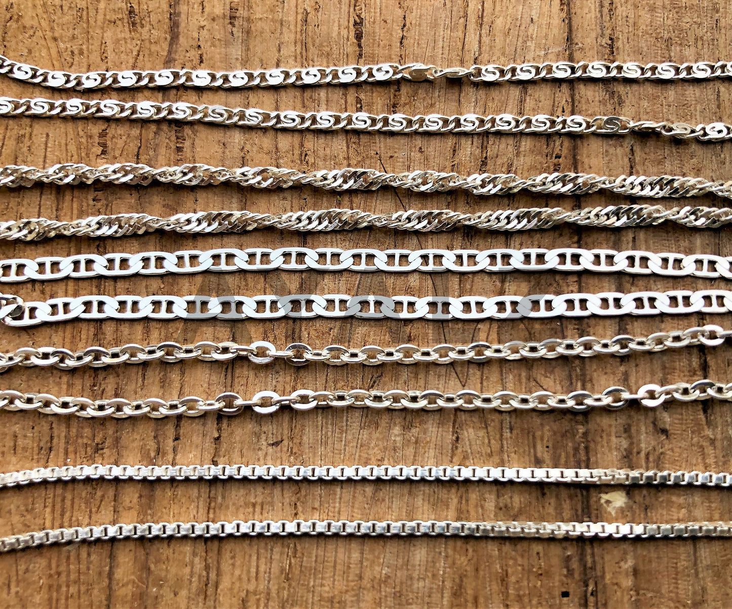 Sterling silver Chain - .925 Necklace  Jewelry Supplies