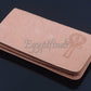 Egyptian Hand Made Genuine Leather Ankh Life Key Women's Wallet Purse