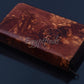 Egyptian Genuine Leather Hand made Leather Tut Wallet Purse W/Checkbook Cover