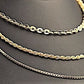 18K Solid Yellow Gold Chain - Necklace  Jewelry Supplies