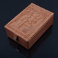 Amazing Egyptian Osiris Genuine Leather Jewelry Treasure Box