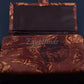 Egyptian Genuine Leather Hand made Leather Tut Wallet Purse W/Checkbook Cover