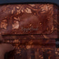 Egyptian Genuine Leather Hand made Leather Tut Wallet Purse W/Checkbook Cover