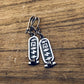 Egyptian Personalized Sterling Silver Cartouche Earrings With Lotus , WORLD WIDE Express Shipping
