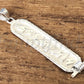 Egyptian Handmade Personalized Sterling Silver Cartouche , Put Your Name Cartouche 10 characters,WORLD WIDE Express Shipping
