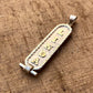 Egyptian Handmade Personalized Sterling Silver Cartouche , Put Your Name Cartouche 10 characters,WORLD WIDE Express Shipping