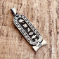 Egyptian Winged Isis Sterling Silver Cartouche Pendant Necklace Charm EXPRESS SHIPPING