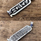 PUT YOUR NAME On Egyptian Personalized Sterling Silver Cartouche Pendant With Glyphs On The Back