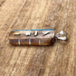 Egyptian Mix Inlaid Wide Sterling Silver Cartouche Charm Pendant Nameplate cartouche pendant, WORLD WIDE Express Shipping
