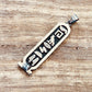 PUT YOUR NAME On Egyptian Personalized Sterling Silver Cartouche With Glyphs On The Back