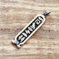 PUT YOUR NAME On Egyptian Personalized Sterling Silver Cartouche Pendant With Glyphs On The Back