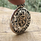 Egyptian Personalized Eye Sun Ra Circle Scarab Sterling Silver Cartouche Name Pendant Charm