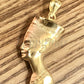 Solid Gold Queen Nefertiti Charm Pendant 18k Solid Gold Nefertiti Double sided Nefertiti Pendant, Nefertiti Charm, Egyptian Gold Jewelry