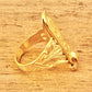 Egyptian Personalized Customized 18k Solid Gold Cartouche Ring Express Shipping World Wide -Personalized in English & Hieroglyphs