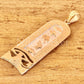 Egyptian Personalized Eye Of Horus  Cartouche With  9K Solid Gold Frame And Letters,WORLD WIDE Express Shipping