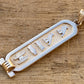 Sterling silver Customized Cartouche Charm Your Name Converted into Ancient Egyptian Hieroglyphic or English language or Arabic